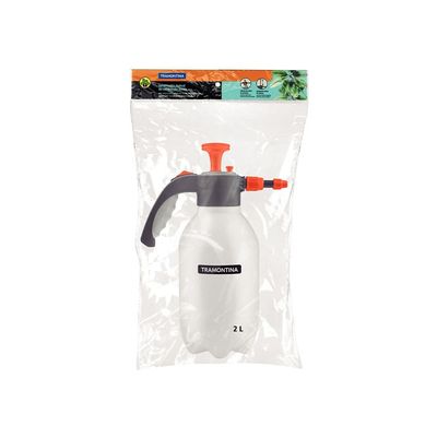 Pulverizador Tramontina Manual de Compressão Prévia em Plástico 2 Litros Branco