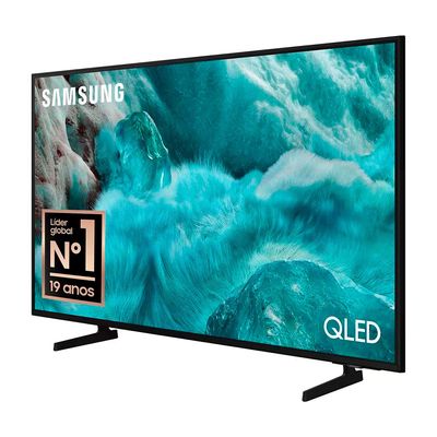 Smart TV 55 Samsung QLED 4K QN55Q7FAAGXZD Preto
