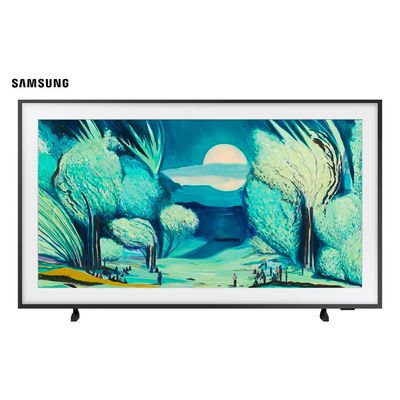Smart TV 55 QLED 4k Samsung QN55LS03FAGXZD The Frame Vision AI 2025 Modo Arte Antirreflexo Preto
