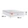 Cama Box Casal King Size MGA Itaflex + Colchão Inducol Montreal Branco
