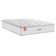 Cama Box Casal King Size MGA Itaflex + Colchão Inducol Montreal Branco