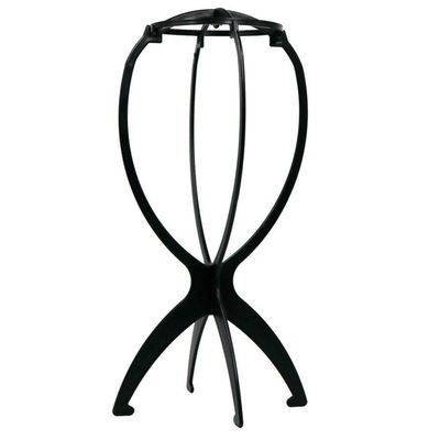 Kit 5 Suporte Dobrável Plástico Para Descansar Peruca Wigs Guardar E Secar Lace Chapéu Expositor Cor:preto