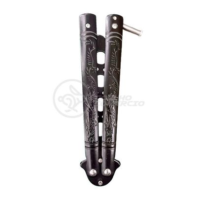 Knife Black Butterfly Preta Borboleta Dobrável De Aço