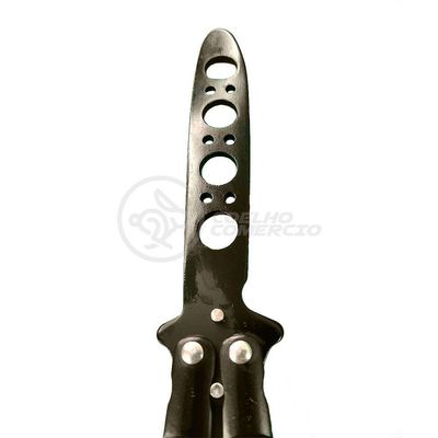 Knife Black Butterfly Preta Borboleta Dobrável De Aço