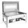 Rechaud Tramontina Aço Inox Retangular Cuba GN 1/1 9L com Fogareiro