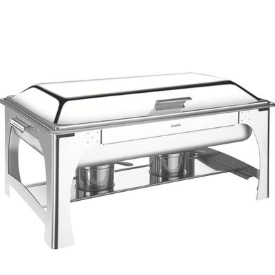 Rechaud Aço inox GN 1/2 8,4L Tramontina Banho Maria Fogareiro Cuba