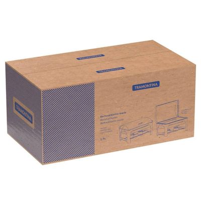 Rechaud Aço inox GN 1/2 8,4L Tramontina Banho Maria Fogareiro Cuba