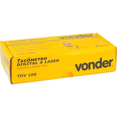 Tacômetro digital a laser TDV 100 VONDER