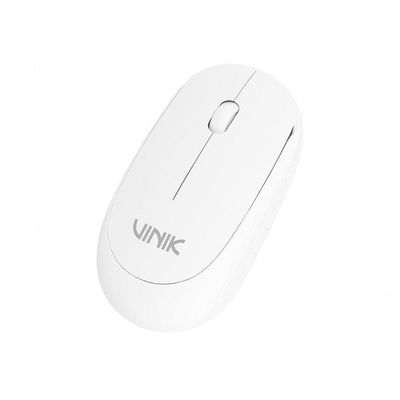 Mouse Sem Fio Vinik Feather Vf120 1200dpi - Branco