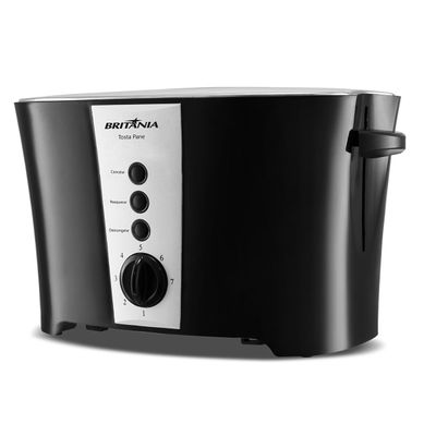 Torradeira Britânia Tosta Pane 3 em 1 Inox 7 Níveis 850W 127V