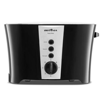 Torradeira Britânia Tosta Pane 3 em 1 Inox 7 Níveis 850W 127V