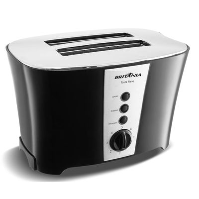Torradeira Britânia Tosta Pane 3 em 1 Inox 7 Níveis 850W 127V