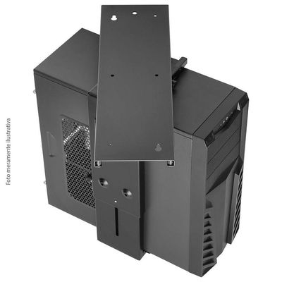 Suporte Para Gabinete Cpu Suspenso Ajustável - Plmsc03