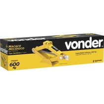 Macaco mecânico 0,6 tonelada (0,6 tf) tipo sanfona VONDER