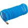 Mangueira/tubo poliuretano azul espiral conector 1/4" NPT macho 5mm x 8mm com 5m VONDER