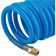 Mangueira/tubo poliuretano azul espiral conector 1/4" NPT macho 6,5 mm x 10,00 mm com 5m VONDER