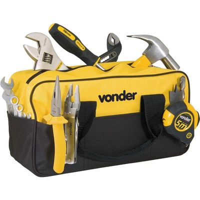 Bolsa em lona para ferramentas 35cm x 12,5cm x 18cm BL 005 VONDER