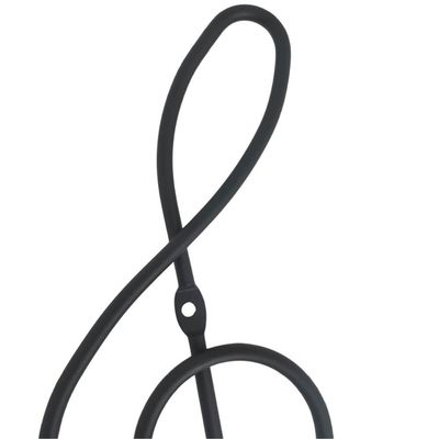 Gancho Cabideiro de Aço Preto Cifra Música 28cm Suporte de Parede Pendurar Roupa Bolsas