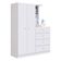 Guarda-roupas Infantil 2 Portas E 4 Gavetas Cr35094 Branco