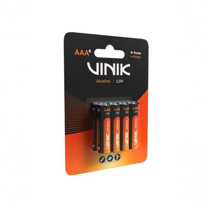 Pilha Alcalina Aaa C-8 1.5v - Vp3ab8a