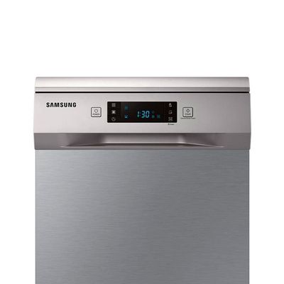Lava-louças Samsung Inox com 10 Serviços, Limpeza Silenciosa e Display LED Inox / 220V