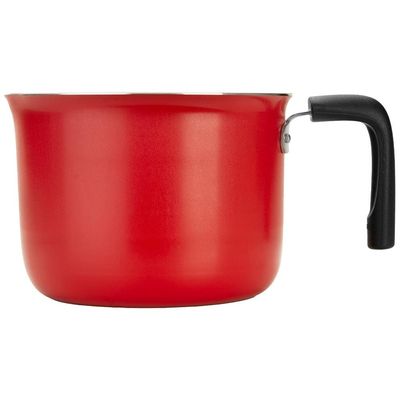 Leiteira Multiflon Páprika em Alumínio com Revestimento Antiaderente e Cabo de Baquelite 1,6 L Vermelho