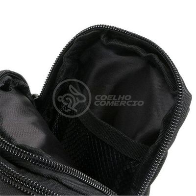 Kit De Sobrevivência E Atividades Camping Bolsa Preta Emergência Selva Escoteiro Acampar