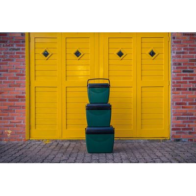 Caixa Térmica 18L Verde com Preto