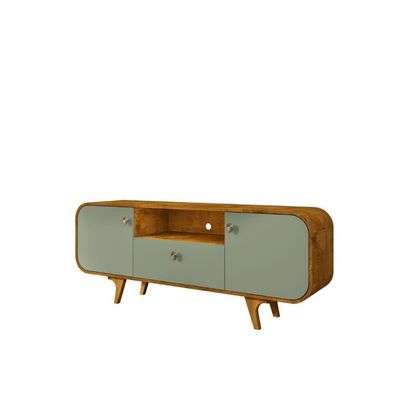 Rack Para 55 Polegadas Conceiçao Nature Pistache