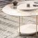 Mesa De Centro Sky Com Tampo De Vidro Off White – Hb Móveis
