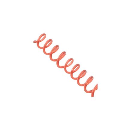 Espiral para Encadernação Vermelho Transparente 40mm 350 Folhas 20 und
