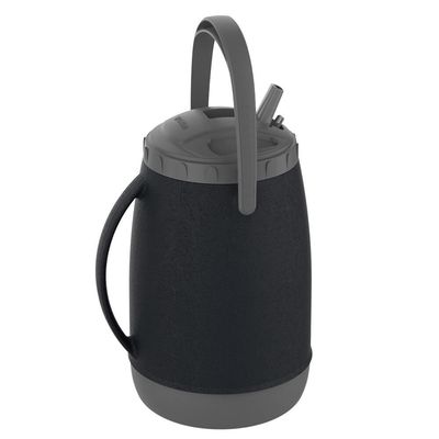Garrafão Térmico estilo Jarra 2,5l para água e tererê Preto Atacama Soprano