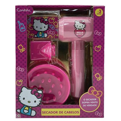 Conjunto de Beleza Meu Secador Hello Kitty