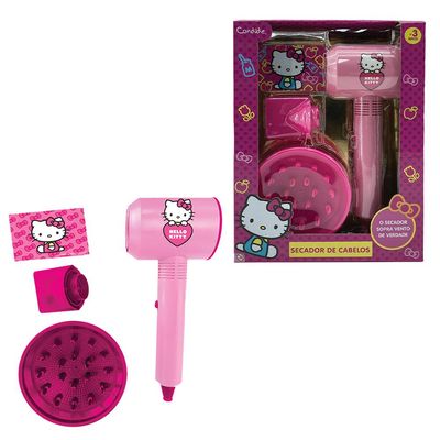 Conjunto de Beleza Meu Secador Hello Kitty
