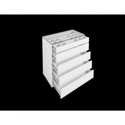 Comoda 5 Gavetas Belize Branco