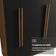 Guarda-roupa Casal 6 Portas Batentes Saturno Madesa Rustic.