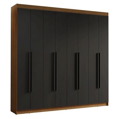 Guarda-roupa Casal 8 Portas Batentes Saturno Madesa