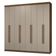 Guarda-roupa Casal 8 Portas Batentes Netuno Madesa Rustic