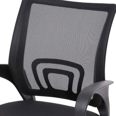 Cadeira Escritório Para Computador Tok 3310 Or Design Preta