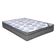 Cama Box Baú Cinza E Colchão Iso Superpocket Molas Ensacadas Queen Ortobom