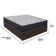 Kit Casal Cama Bege Box Baú Colchão Extra Firme Ortobom D45 Marrom