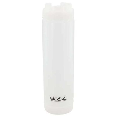 Kit 5 Bisnagas Invertida 710ml Weck Molhos Buffets Profissional Hambúrgueres Lanchonetes