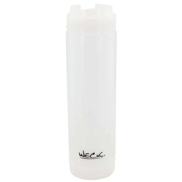 Kit 5 Bisnagas Invertida 710ml Weck Molhos Buffets Profissional Hambúrgueres Lanchonetes