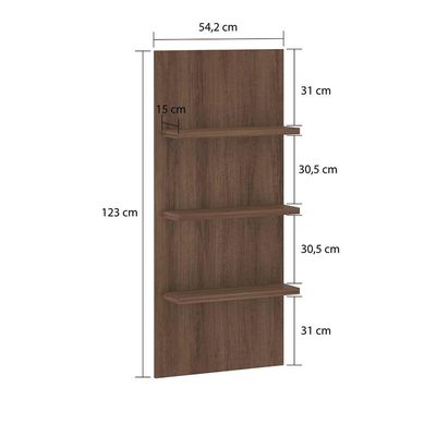 Bancada Mesa Gourmet Para Cozinha e Painel Suprema