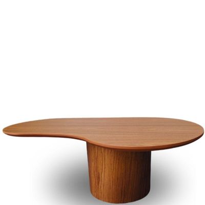 Mesa De Centro Sala Orgânica Bean Freijo Imbuia Ou Freijo