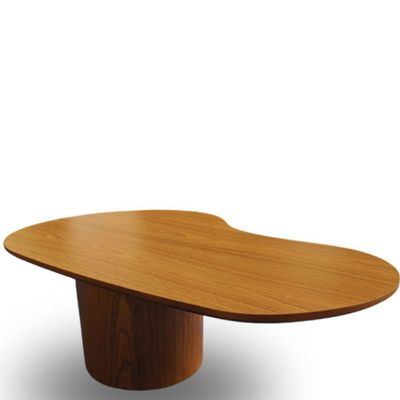 Mesa De Centro Sala Orgânica Bean Freijo Imbuia Ou Freijo
