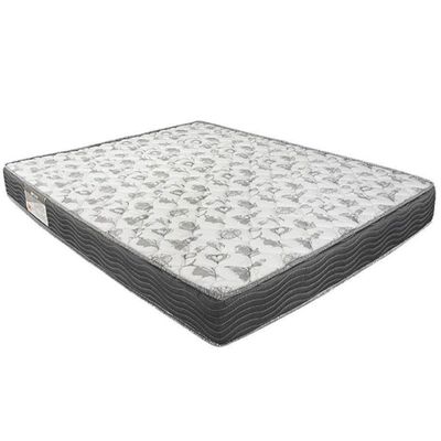 Cama Box Baú Cinza E Colchão Iso100 Espuma D33 Casal Ortobom