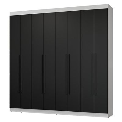 Guarda-roupa Casal8 Portas Batentes Netuno Madesa