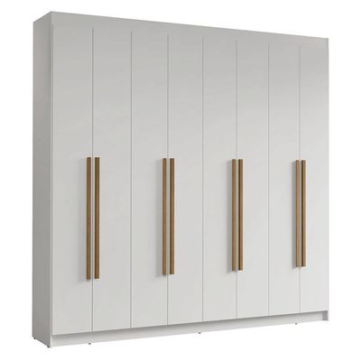 Guarda-roupa Casal 8 Portas Batentes Madesa.