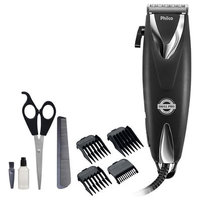Cortador De Cabelos Philco  Skull Pro Chrome 9 Em 1 220V